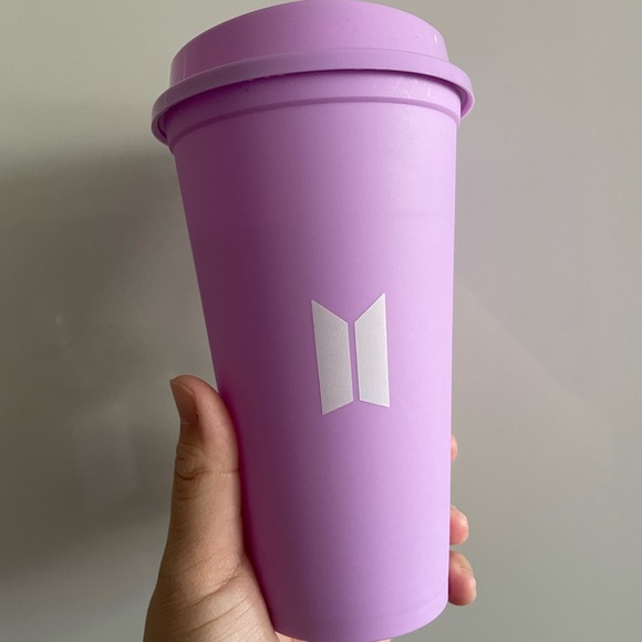 BTS Toronto pop up store cold cup with slap wristband - Picture 4 of 5